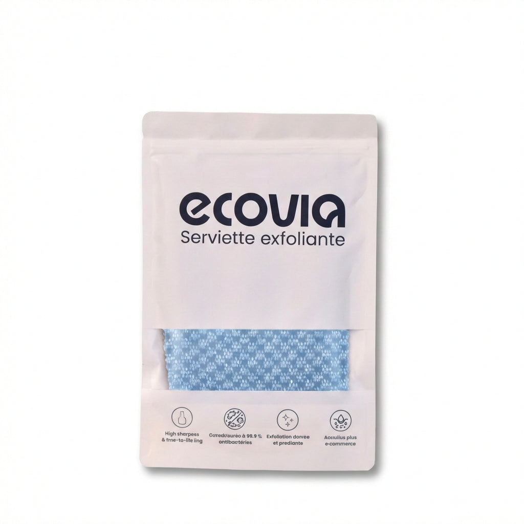 Serviette de douche exfoliante Ecovia