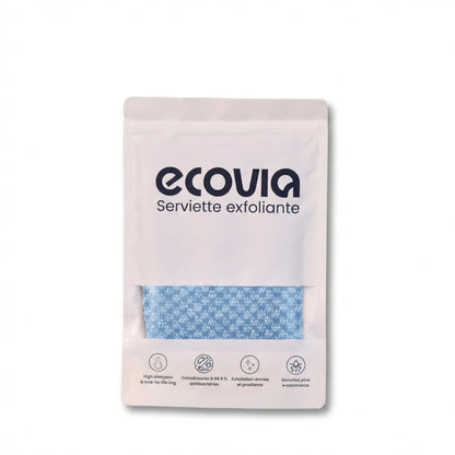 Serviette de douche exfoliante Ecovia